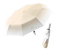 Parapluie de Voyage Pliant Compact et Portable de Couleur Dégradée, Ouverture et Fermeture Automatique, Protection UV, 8 Baleines, Léger, Soleil, Pluie, Petit Sac à Main, pour Femmes et Enfants