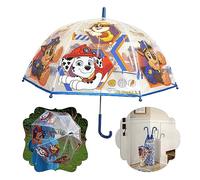 Parapluie dôme en PVC pour enfants, parapluie cloche confortable pour enfants, parapluie coupe-vent pour filles et garçons, garde les jeunes athlètes au sec et heureux de 3 à 7 ans, Pat'