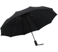 Parapluie Double Couche Widproof Entièrement Automatique Parapluie Femme Homme Parapluie Trois Plis Commercial Grand Cadre Durable Parasol