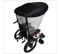 Parapluie Électrique Universel for Fauteuil Roulant, Auvent, Porte-Parapluie Extérieur Réglable, Pare-Soleil, Housse De Pluie, for La Plupart des Fauteuils Roulants