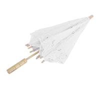 Parapluie En Dentelle Pour Mariage, Parasol De MariéE, Accessoires De Photographie, Fournitures De Mariage, Blanc