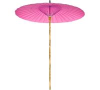 Parapluie en Papier Huilé, Parapluie Classique Hadmade, Parapluie Décoratif, Hadmade, 2 Mètres De Diamètre, 2,5 Mètres De Hauteur, 3,5 Cm De Diamètre, Pliable sans, Pink