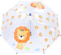 Parapluie enfant Prêt ? 71 cm Design Lion, transparent & maniable