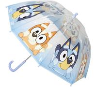 Parapluie enfant transparent Bluey - CERDÁ LIFE'S LITTLE MOMENTS - Design bulle - Ouverture manuelle sécurisée