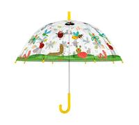 Parapluie Transparent Pour Enfant Avec Motifs D'Insectes Et Poignée Jaune