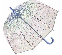 Parapluie Esprit Long AC en forme de dôme avec rayures cuivrées, perles de bonbons, 90 cm