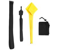 Parapluie et ceinture de résistance à la natation - Équipement d'entraînement de natation avec taille réglable, système de développement de force de parachute élastique, aide à la correction de la