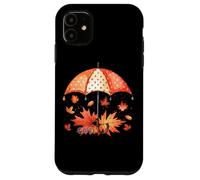 Parapluie God is My Shelter Feuilles d'automne Coque pour iPhone 11