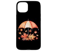 Parapluie God is My Shelter Feuilles d'automne Coque pour iPhone 15 Plus
