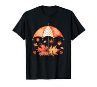 Parapluie God is My Shelter Feuilles d'automne T-Shirt