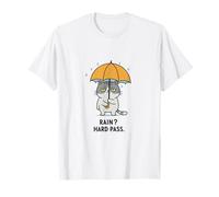 Parapluie Humour Chat - Pluie ? Hard Pass. Funny Art T-Shirt