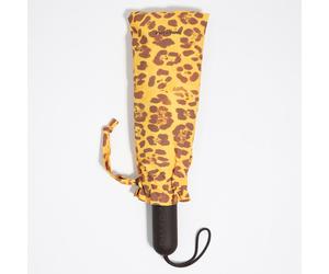 Parapluie imprimé léopard jaune UN