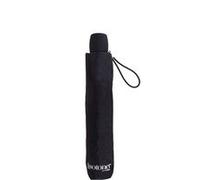 Isotoner Parapluie 3 sections Acier/Alu/Carbone – Anti-UV UPF50+ – Déperlant noir femme