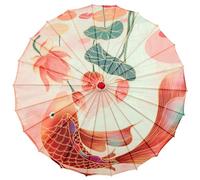 Parapluie Japonais 32 Pouces Hiled Paper Umbrella Art Classical Art Parapluies Chinois pour Femmes Dance Umbrella Parasol avec de l'os de Bambou pour Les Costumes prenant Un Style Photo 1, Parasol