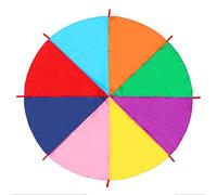 Parapluie, jouet éducatif, jeu coopératif, cadeau d'anniversaire, parachutes arc-en-ciel, jouets pour enfants, tente pour enfants, activité de plein air, jeu, parachute arc-en-ciel
