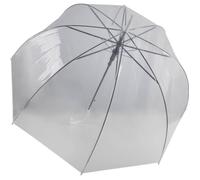 Parapluie - KIMOOD - KI2024 - Transparent - Ouverture automatique - Blanc