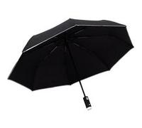 Parapluie Lampe Torche Pliable Automatique Noir avec Housse - LORICK - ALTOBUY Noir