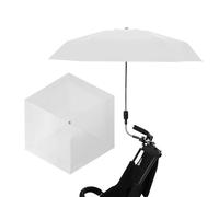 Parapluie Léger pour Poussette Amovible pour bébé - Protection Solaire contre la Pluie ou le Soleil - Parapluie de Voiture pour Enfants - Parapluie pour Landau avec Pince