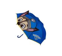 Parapluie manuel Pat' Patrouille Chase enfant avec poignée crochet bleue