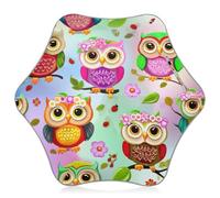 Parapluie mignon avec yeux de hiboux pour enfants facile à ouvrir et à fermer, parapluie résistant au vent, parapluies pour enfants de 4 à 8 ans, auvent de 89 cm