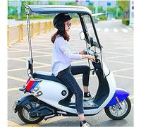 Parapluie Moto Électrique Fermé, Couverture Universelle De Pare-Soleil De Moto Électrique, Couverture Imperméable De Pluie De Scooter, Couverture De Parapluie D'auvent De Voiture Batterie