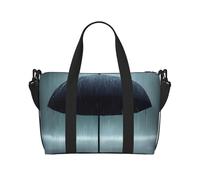 Parapluie noir sous la pluie Sac de voyage étanche pour gym, sport, vacances