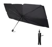 Parapluie par e Sole il v oiture,140 X 79cm P are s oleil Pare Brise Avant,P are s oleil p arapluie pour v oiture,Isolation,Pare Soleil Voiture Parapluie Pliable,Convient à la Plupart des Voitures