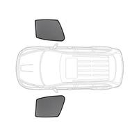 Parapluie par e Sole il v oiture Convient pour Mazda CX-5 KF 2017-2023 2e génération CX5 Rideau en Maille Cadre de Pare-Brise Avant Rideau magnétique personnalisé(2PCS Front)