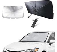 Parapluie Pare-Soleil pour Dacia Sandero 3/Stepway III/Jogger 2021-2025, Pare-Brise Intérieur Pliable, Haute Protection UV Anti-Chaleur Isolation Thermique pour Automobile