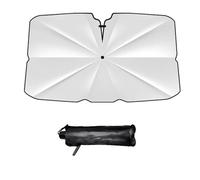 Parapluie Pare Soleil Voiture pour MG ZS EV/ZS Hybrid+ Luxury, UV et Isolation Thermique Parapluie Pare Soleil Pliable Accessoires,C 125 * 65cm-2