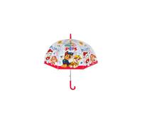 Parapluie Paw Patrol manuel, dôme transmural pour enfants, 3 ans et idée cadeau, multicolore, transparent