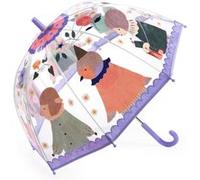 Parapluie plastique transparent Les musiciens Rose G