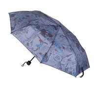 Parapluie pliable enfant Spiderman noir MARVEL Gris