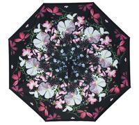 Parapluie Pliant Automatique Imprimé Inversé Double Anti Soleil UV Vent Parasol Fleur
