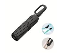 Parapluie pliant automatique noir - Imperméable & protection solaire UPF50+ - Résistant au vent avec 8 baleines - Compact & robuste - pour femmes & hommes - Idéal en cas de