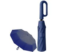 Parapluie Pliant Automatique,Uv Protection Wind Proof Umbrella With Carabiner Handle,Compact Folding Umbrella,Automatic Open And Close Umbrella For Women,Men,Travel-Friendly
