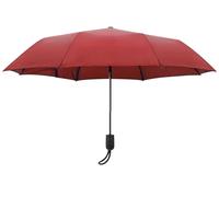 Parapluie pliant Compact Midi à ouverture automatique - Ø 98 cm - Bordeaux