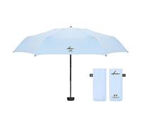 Parapluie pliant compact solide anti UV pour femmes & hommes