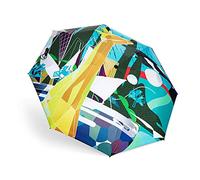 Parapluie Pliant Coupe-Vent 8 Côtes, Parapluie de Poche 7 Couleurs, Parapluie de Protection UV - Petit - Compact, Léger, Solide, Parapluie Portable