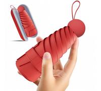 Parapluie pliant de voyage MINI Coupe - vent,idéal pour tenir dans votre poche ou votre sac,parapluie portefeuille en tissu écologique,idéal pour les déplacements quotidiens,Garçons filles,cadeaux