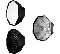 Parapluie portable octogonal en nid d'abeille, boîte à lumière, 80 cm / 31,5 pouces, montage Bowens, compatible avec Speedlite, 1set