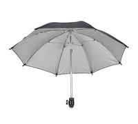 Parapluie pour appareil photo de 20 cm de diamètre - Protection solaire - 360 rotations - Boule - Parapluie pour appareil photo reflex numérique - Avec tête de balle - Multi réglage