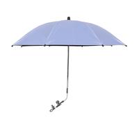 Parapluie pour enfants Parasol avec Clamp 30 pouces, Ombre pour Clamp-On, avec Clip Fixing Device UPF 50+ Idéal pour les présidents de Patio, Strollers, Roulettes, aubergine, S