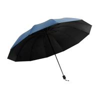 Parapluie Pour La Pluie - Parasol Robuste 12 Nervures Protection UV,Grand Parapluie Léger Et Solide | Pour L'Extérieur Le Soleil Le Golf Le Dortoir Les L'Université Les Sports Les
