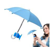 Parapluie pour Téléphone - Bouclier de Protection UV pour Smartphone - Protection Anti-Reflets Compacte avec Ventouse pour Moto Vélo Plage Tablette Voiture Extérieur Voyage