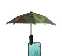 Parapluie Pour Téléphone Portable - Clip Amovible Anti-UV pour Téléphone avec Protection Solaire - Protection Anti-Reflet Réglable en Angle pour Vidéo, Camping et Activités Extérieures