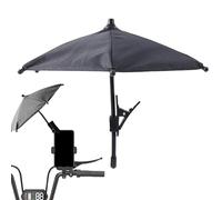 Parapluie pour téléphone portable, support de parasol, support de parasol, support de bureau rotatif à 360°, housse de protection réglable pour voyage