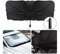 Parapluie Pour Voiture Pare-Brise,145*79cm Pare-Soleil Pliable ,Foldable Car Windshield Sunshade ,Windscreen Sun Shield Uv