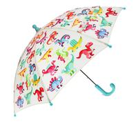 Parapluie push-up enfant Rex London Dinosaur Blanc 70x70x53 cm