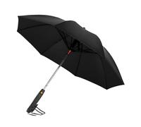 Parapluie rafraîchissant 3 en 1 avec ventilateur et brume, anti-UV, rechargeable, pour les voyages d'été, la plage, le golf, le sport, Noir , Battery type